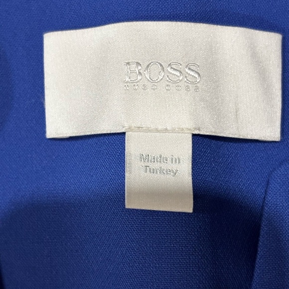 Hugo Boss Jisula Collarless Ponte Career Classic Blazer SZ 4 - Picture 5 of 9